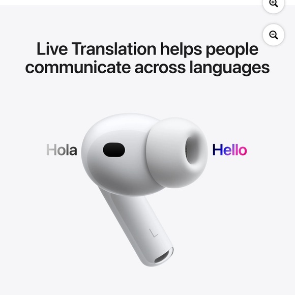 Brand New - Unopened Box Apple AirPods- 3 Pro with Live Translation - White